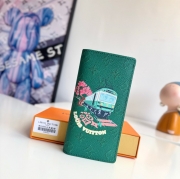 LOUIS VUITTON ブラッサ ウォレット モノグラム キャンバス メンズ 19×10×2cm