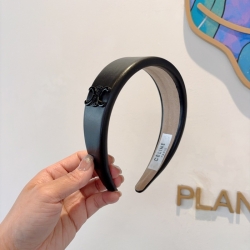 セリーヌ スタイル ヘアバンド レザー