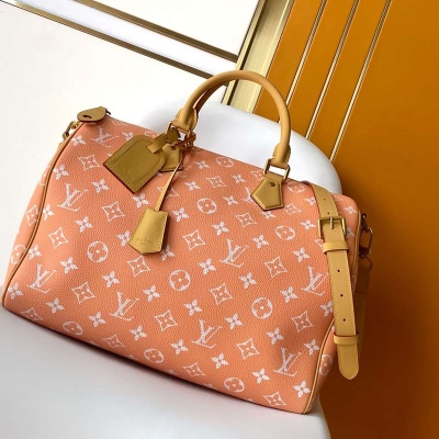 LOUIS VUITTON スピーディ P9 バンドリエール 40 カーフレザー メンズ 40×26×23cm
