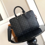 LOUIS VUITTON ボヤージュ ブリーフケース モノグラムエクリプス メンズ 36.5×27.5×6cm