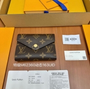 LOUIS VUITTON ヴィクトリーヌ ウォレット モノグラム キャンバス メンズ 12×9.5×2.5cm