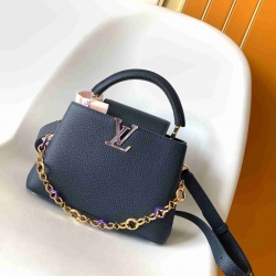 LV ハンドバッグ カプシーヌ 22×12×8cm