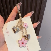 ルイ ヴィトン スタイル キーリング 村上隆 コラボ サクラ チャーム