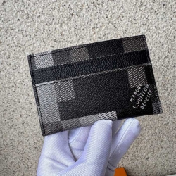 LOUIS VUITTON ダブルカードケース ダモフラージュ メンズ 11×7×1.5cm