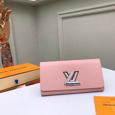 LOUIS VUITTON ツイスト ウォレット エピレザー レディース 19×10.5×2.5cm