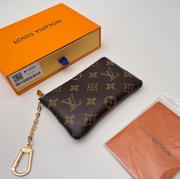 LOUIS VUITTON ポシェット クレ モノグラム キャンバス レディース 15×9×1cm