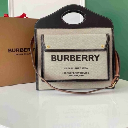 バーバリー トートバッグ ポケット 37×9.5×41cm