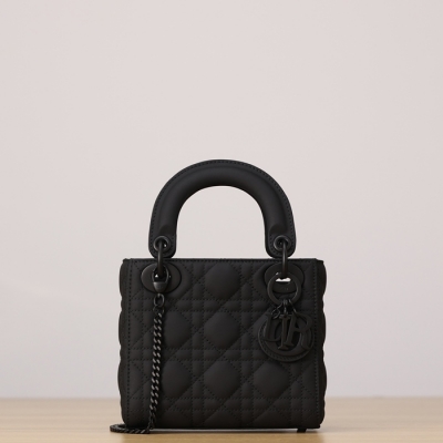 ディオール ハンドバッグ レディディオール 17×15×7cm