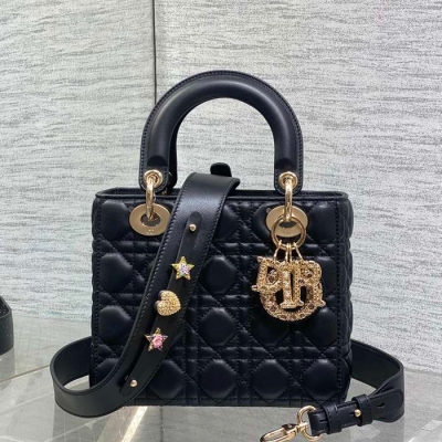 ディオール ハンドバッグ レディディオール 20×cm