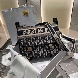 DIOR ディオールキャンプ メッセンジャーバッグ オブリーク メンズ 29×22×12cm