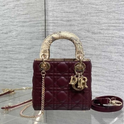 ディオール ハンドバッグ レディディオール 17×cm
