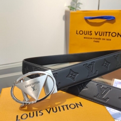 LV メンズ ベルト 自動バックル 35mm