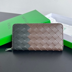 BOTTEGA VENETA イントレチャート ロングウォレット メンズ 19×10×2cm