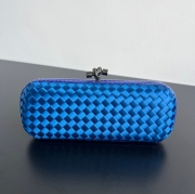 BOTTEGA VENETA ノット シルク編み クラッチバッグ レディース 25×10×5cm