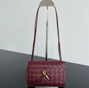 BV ショルダーバッグ レザー ハンドバッグ アンディアーモ 19×13×2cm