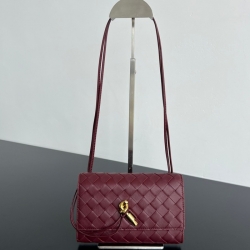 BV ショルダーバッグ レザー ハンドバッグ アンディアーモ 19×13×2cm