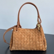 BV ショルダーバッグ レザー ハンドバッグ パラシュート 29.5×18.5×17.5cm