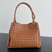 BV ショルダーバッグ レザー ハンドバッグ パラシュート 30×26×20cm