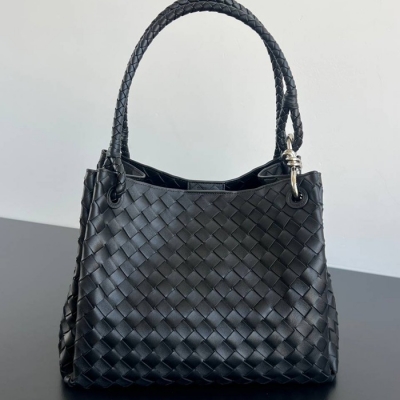 BV ショルダーバッグ スエード ハンドバッグ パラシュート 30×26×20cm