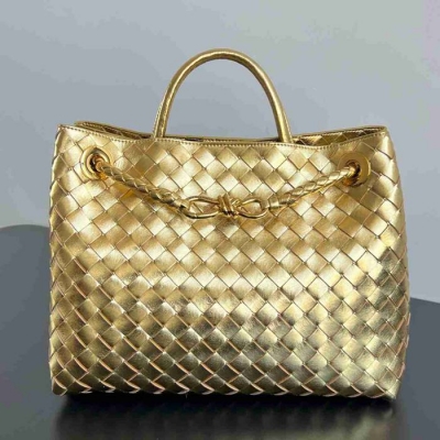 BV ショルダーバッグ レザー ハンドバッグ アンディアーモ 32.5×24×12cm