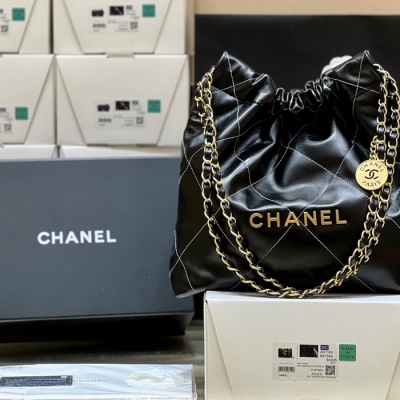シャネル トートバッグ 22 35×37×7cm