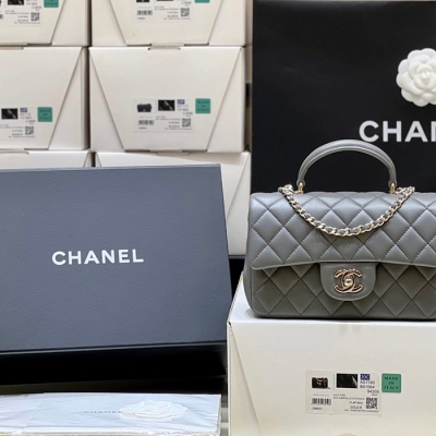シャネル ハンドバッグ CFハンドル 20×cm