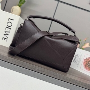 LOEWE パズル ラージ ディアスキン メンズ 32.5×23.5×14.5cm