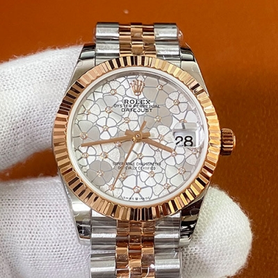 ROLEX M278271 デイトジャスト 31mm シルバーフローラル 新品