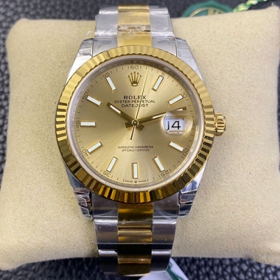 ROLEX 126333 デイトジャスト 41mm シャンパン オイスターブレス 最新