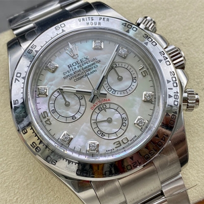 ROLEX 116509NG CLEAN製 ホワイトシェル 4130自動巻き