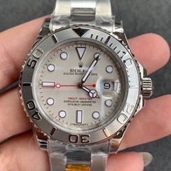 ROLEX 16622 ヨットマスター ロレジウム シルバー