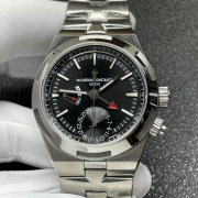 VACHERON CONSTANTIN 7900V/110A-B546 オーヴァーシーズ デュアルタイム ブラック お買い物楽しい