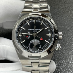 VACHERON CONSTANTIN 7900V/110A-B546 オーヴァーシーズ デュアルタイム ブラック お買い物楽しい