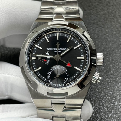 VACHERON CONSTANTIN 7900V/110A-B546 オーヴァーシーズ デュアルタイム ブラック お買い物楽しい