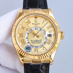 ROLEX スカイドゥエラー 326138 シャンパン 9001搭載