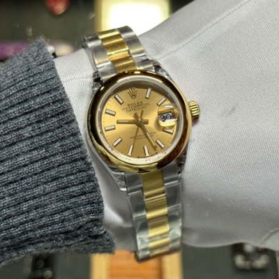 ROLEX 279163 デイトジャスト 28mm シャンパン 2671搭載