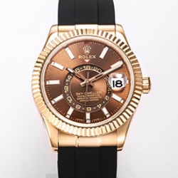 ROLEX スカイドゥエラー 326235 チョコレート 9001搭載 n級