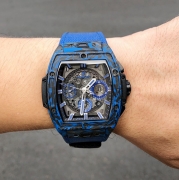 HUBLOT 642.QV.0113.NR.CNY21 スピリットオブビッグバン カーボンレッド 42mm 最高級ブランドコピー