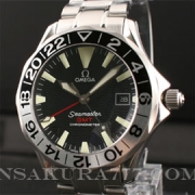 OMEGA シーマスター 黒文字盤 機械式 本物級