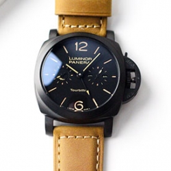 PANERAI PAM396 ルミノール1950 トゥールビヨン GMT チェラミカ ブランドコピー