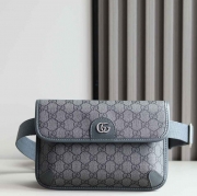GUCCI オフィディア GGスプリーム ウエストバッグ メンズ 23.9×17×3.6cm