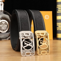 LV メンズ ベルト 自動バックル 35mm