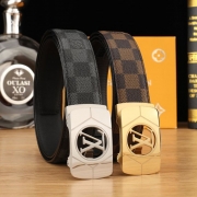 LV メンズ ベルト 自動バックル 35mm