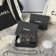 CHANEL ウエストバッグ カーフレザー レディース 11×7.5×2cm