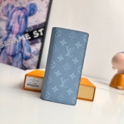 LOUIS VUITTON ブラッサ ウォレット タイガ×モノグラム メンズ 19×10×2cm