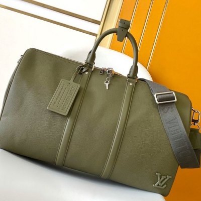 LOUIS VUITTON キープオール バンドリエール 50 モノグラムシャドウ レザー メンズ 50×29×23cm