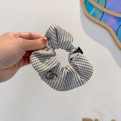 シャネル スタイル ヘアゴム