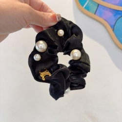 セリーヌ スタイル ヘアゴム パール