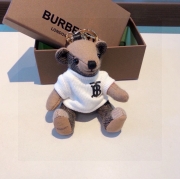 バーバリー スタイル テディベア キーリング チャーム