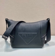 PRADA ショルダーバッグ レザー メンズ 26×23×11cm